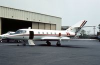 N10MT @ ABE - Falcon 20F seen at Allentown in the Summer of 1976. - by Peter Nicholson