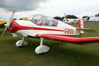 G-BIOU @ EGSX - Visitor to the 2009 Air Britain fly-in. - by MikeP