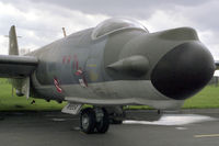 WH664 @ EGUY - English Electric Canberra T17 at the Canberra 40th Anniversary Celebration Photocall at RAF Wyton in 1989. - by Malcolm Clarke