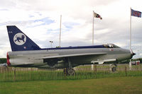 XR749 @ EGNV - English Electric Lightning F3 displayed outside Durham Tees Valley Airport, UK. - by Malcolm Clarke