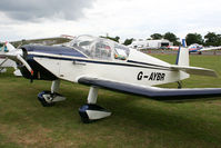 G-AYBR @ EGSX - Visitor to the 2009 Air Britain fly-in. - by MikeP