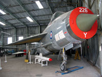 ZF594 @ USWORTH - English Electric Lightning F53 at the NE Aircraft Museum, Usworth, UK in 2004. - by Malcolm Clarke