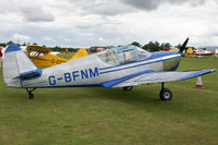 G-BFNM @ EGSX - Visitor to the 2009 Air Britain fly-in. - by MikeP