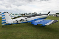 G-HILZ @ EGSX - Visitor to the 2009 Air Britain fly-in. - by MikeP