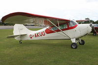 G-AKUO @ EGSX - Visitor to the 2009 Air Britain fly-in. - by MikeP