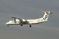 G-FLBB @ EBBR - Flight LH4602 is descending to RWY 25L - by Daniel Vanderauwera