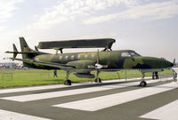 88003 @ EGLF - Fairchild Swearingen Tp88 Metro III/AEW (SA-227AC) at the 1988 Farnborough Airshow. - by Malcolm Clarke