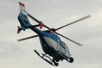 SE-HPU @ ESKD - A Eurocopter EC 135P2+ of the Swedish police above Dala-Järna airfield, Sweden - by Henk van Capelle