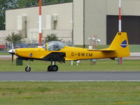 G-BWXM @ EGVA - Slingsby T67M-260 Firefly G-BWXM/M Babcock Defence Elemetary Flying School - by Alex Smit