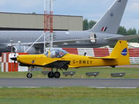 G-BWXY @ EGVA - Slingsby T67M-260 Firefly G-BWXY/Y Babcock Defence Elemetary Flying School - by Alex Smit