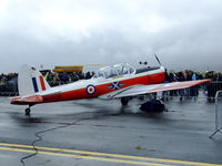 G-BDEU @ EGQL - Privately owned Chipmonk T.10 WP808 At Leuchars airshow 2008 - by Mike stanners