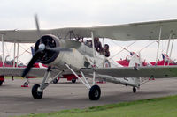 LS326 @ EGTC - Fairey Swordfish Mk2 at Cranfield's Airshow and Helifest in 1994. - by Malcolm Clarke