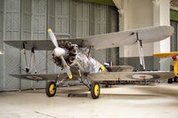 G-BEYB @ EGSU - Fairey Flycatcher (replica) at The Imperial War Museum, Duxford. - by Malcolm Clarke