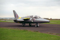 G-TIMM @ EGTC - Hawker Siddeley Gnat T1 at Cranfield Airport in 1993. - by Malcolm Clarke