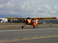 N209Z @ POC - Taxiing to fuel pumps - by Helicopterfriend