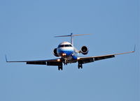 N905SW @ KORD - SkyWest CL-200, SKW5791 short final 27L,  from KCWA. - by Mark Kalfas