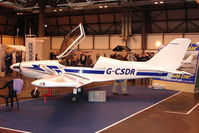 G-CSDR @ EGBB - Exhibited at the NEC Birmingham (UK) - 2009 ' The Flying Show ' - by Terry Fletcher