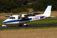 G-PART @ EGCV - seen here @ Sleap - by castle