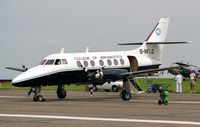 G-NFLC @ EGTC - Handley Page HP-137 Jetstream 1. At Cranfield's celebration of the 50th anniversary of the College of Aeronautics in 1996. - by Malcolm Clarke