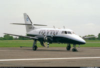 G-NFLC @ EGTC - Handley Page HP-137 Jetstream 1. At Cranfield's celebration of the 50th anniversary of the College of Aeronautics in 1996. - by Malcolm Clarke