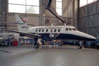 G-NFLC @ EGTC - Handley Page HP-137 Jetstream 1 in the hanger at The College of Aeronautics, Cranfield in 1997. - by Malcolm Clarke