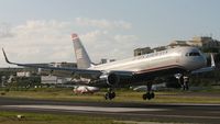 N203UW @ TNCM - US Airways N203uw landing at tncm - by Daniel jef