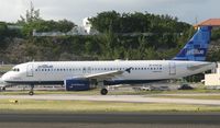 N760JB @ TNCM - jetblue taxing to holding point A - by Daniel jef