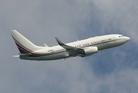 N129QS @ TNCM - The N129QS departing St Maarten and clearing the hills back to the us!!! - by Daniel jef