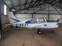 G-ASJY @ EGNG - Gardan GY-80-160 Horizon at Bagby Airfield, UK. - by Malcolm Clarke