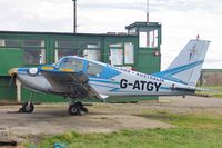 G-ATGY @ EGNG - Gardan GY-80-160 Horizon at Bagby Airfield, UK. Flew all the way to Australia in 2006. - by Malcolm Clarke