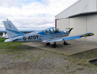 G-ATGY @ EGNG - Gardan GY-80-160 Horizon at Bagby Airfield, UK. Flew all the way to Australia in 2006. - by Malcolm Clarke