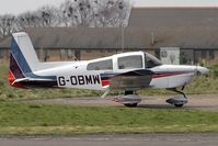 G-OBMW @ EGCF - Grumman American AA-5 Traveler at Sandtoft Airfield, UK. - by Malcolm Clarke