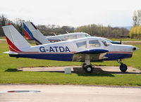 G-ATDA @ EGBS - seen @ Shobdon - by castle