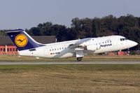 D-AVRB @ EDDF - lift off from RW18W