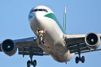 EI-DDW @ KORD - Alitalia Boeing 767-3S1 SEBASTIANO CABOTO, AZA628 on final 27L arriving from LIRF. - by Mark Kalfas