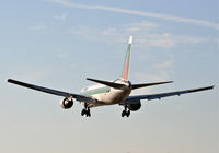 EI-DDW @ KORD - Alitalia Boeing 767-3S1 SEBASTIANO CABOTO, AZA628 on final 27L arriving from LIRF. - by Mark Kalfas