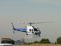 N30NT @ CCB - Hovering, checking for traffic before turning west for take off and patrol - by Helicopterfriend