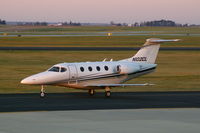 N102CL @ CID - Taxiing to RY 27 very early morning - by Glenn E. Chatfield