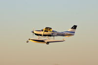 N5235C @ CID - Departing Runway 13 - by Glenn E. Chatfield
