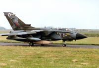 ZA473 @ EGQS - Tornado GR.1B, callsign Vandal 2, of 12 Squadron at Lossiemouth in May 1995. - by Peter Nicholson