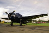 G-BTDP @ EGSX - General Motors TBM-3R Avenger. As 53319 [RB-319] of the US Navy at North Weald's Photo Shoot in 1999. - by Malcolm Clarke