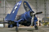 N8297 @ EGSU - Goodyear FG-1D Corsair at the Imperial War museum, Duxford. Became G-FGID on 1991-11-01 - by Malcolm Clarke