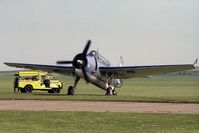 N6827C @ EGSU - General Motors TBM-3E Avenger at The Imperial War Museum, Duxford. - by Malcolm Clarke