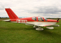 G-BIXB @ EGCV - seen @ Sleap - by castle
