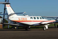 G-CRUZ @ EGTC - Cessna T303 at Cranfield