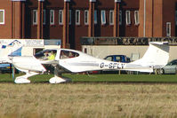 G-SFLY @ EGTC - Diamondstar at Cranfield