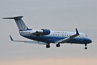 N980SW @ KORD - SkyWest Airlines Bombardier CL-600-2B19, SKW6090 arriving from KMLI on 22R. - by Mark Kalfas