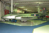 WH301 - Gloster Meteor F.8 exhibited in the RAF Museum Hendon , UK - by Terry Fletcher