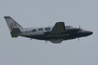 G-OJIL @ EGNR - Climbing away from a dismal day at Hawarden. - by MikeP