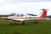 G-BNYK @ EGCV - seen @ Sleap - by castle